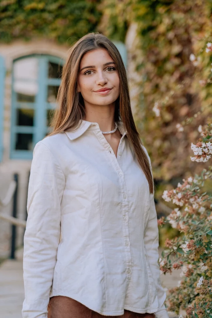 chemise laurana en coton recyclé écrue