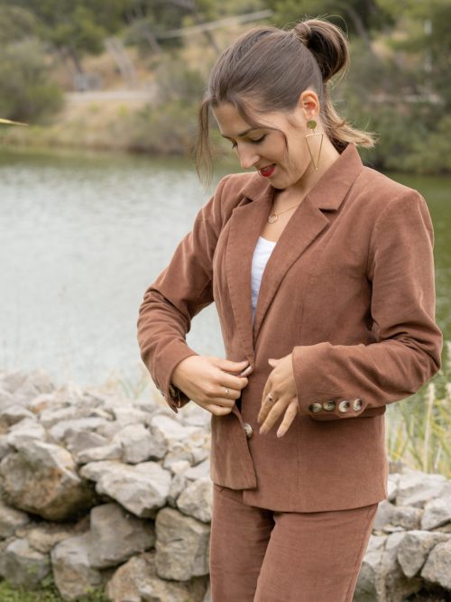 blazer marron diane g 8