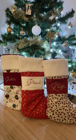 chausette de noel diane g