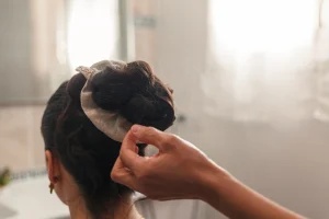 diane g coulisses defile coiffure