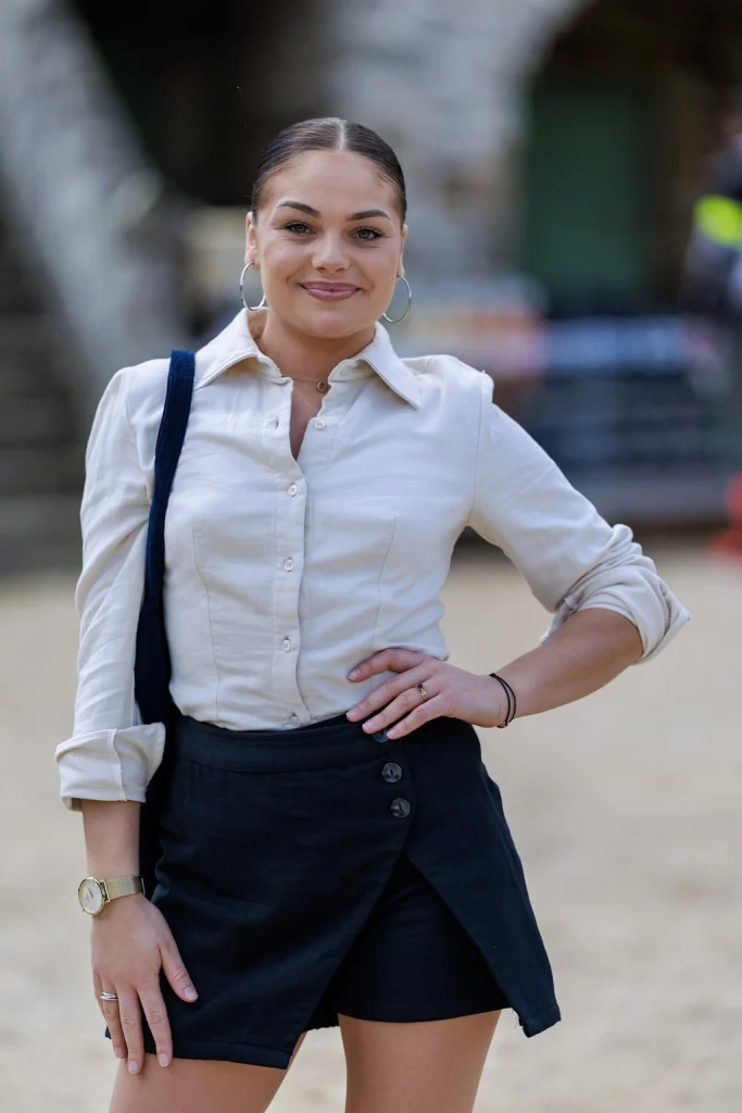 ensemble coton defile de mode joyeuse