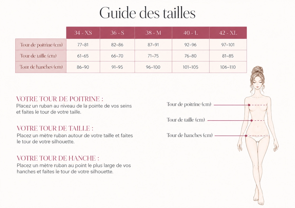 guide des tailles diane g